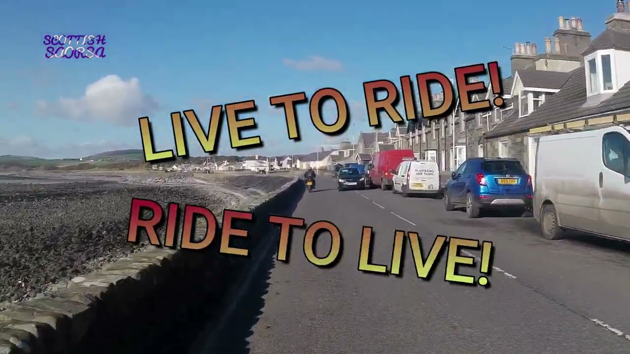 CB500F's ride to Port William