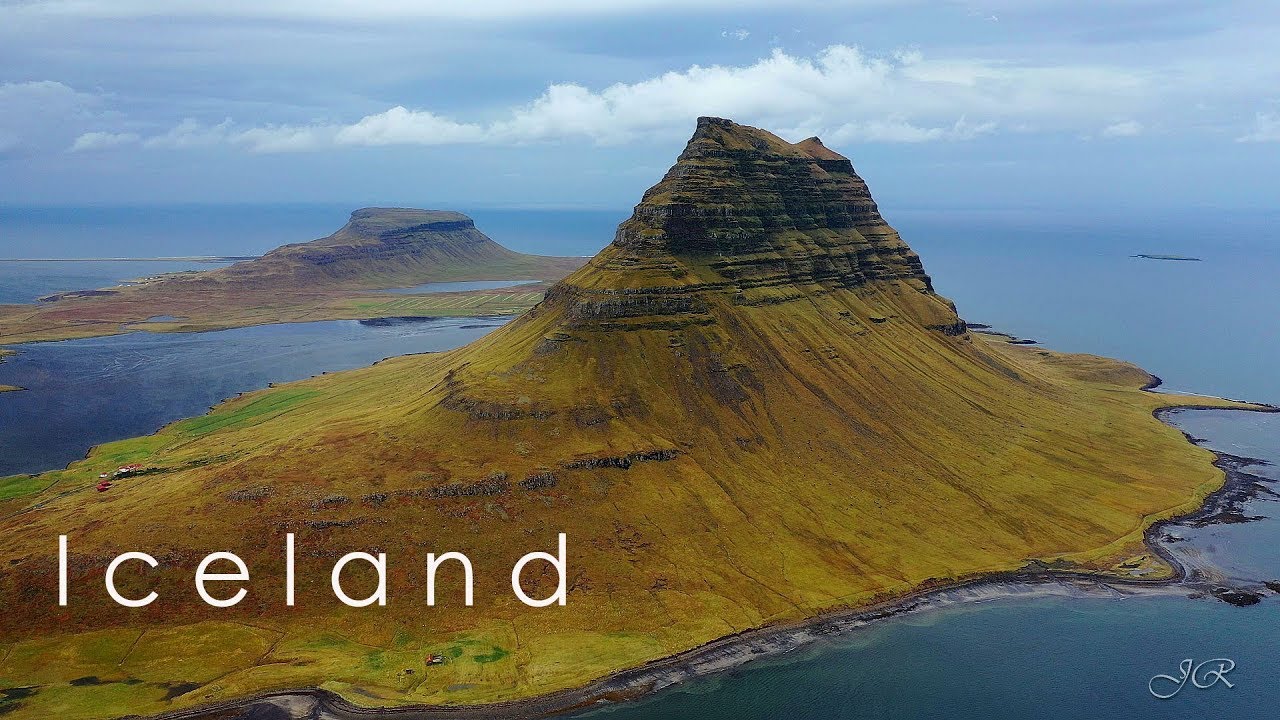 Iceland - Ring Road - Aerial Drone View