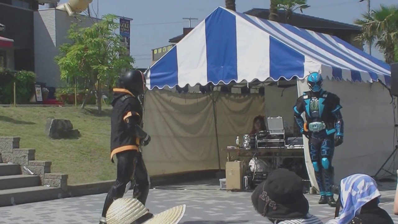仮面ライダーゴーストショー　とよたハウジングガーデン　kamen rider ghost show 2016.05.22