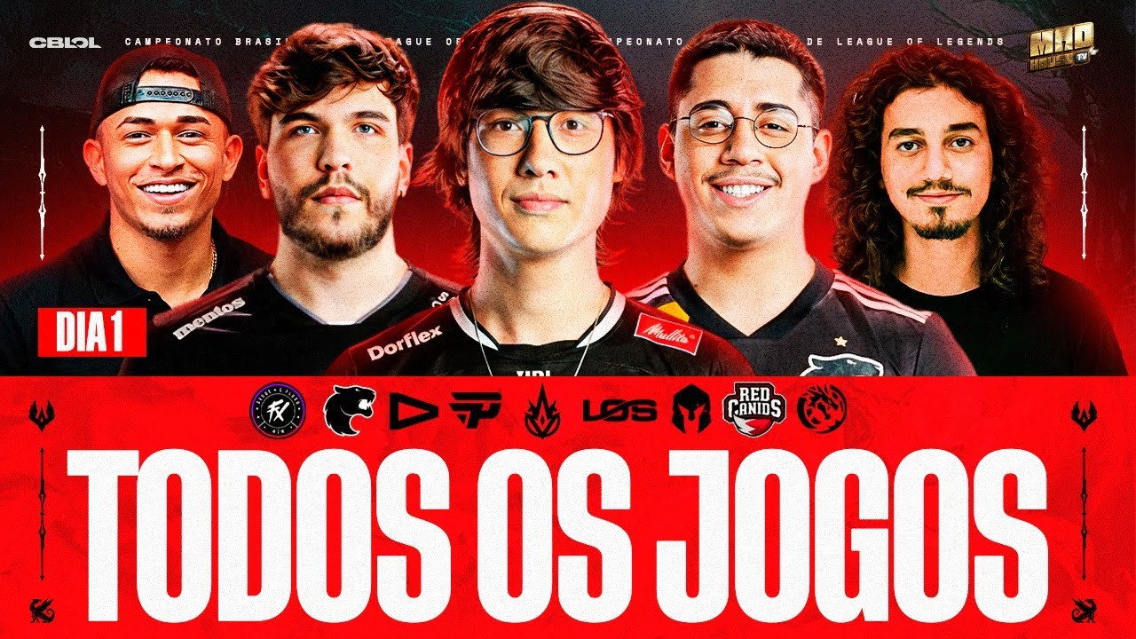 COPA CBLOL 2026 (DIA 01) - TODOS OS JOGOS - COMPLETO
