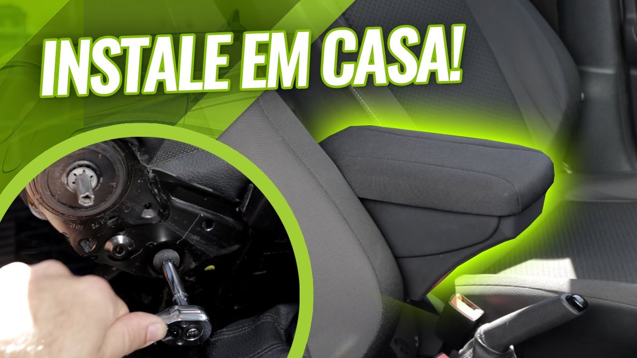 Como INSTALAR APOIO de BRAÇO para GOL (G4 G5 G6 G7)