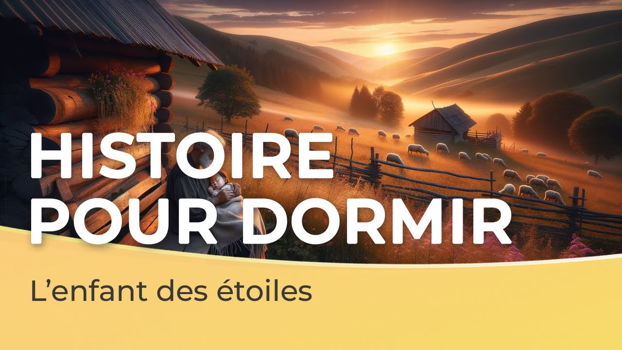 Histoire pour dormir 👴👶 | L’enfant des étoiles | Voix homme