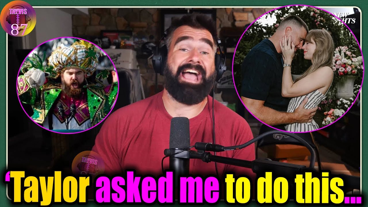 Jason Kelce CRYING as Taylor Swift Asks Him to officiate at Wedding to Travis Kelce on New Heights