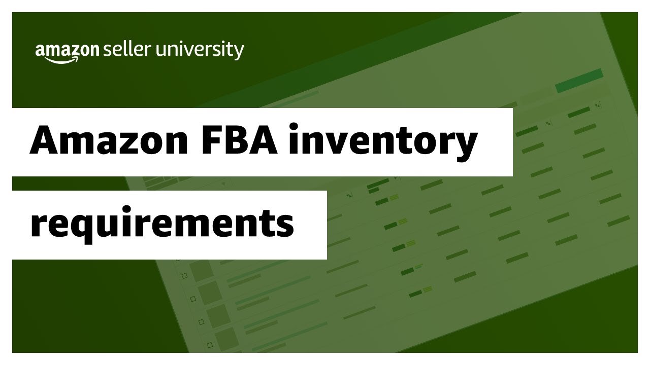 Требования к инвентарю Amazon FBA (обзор)