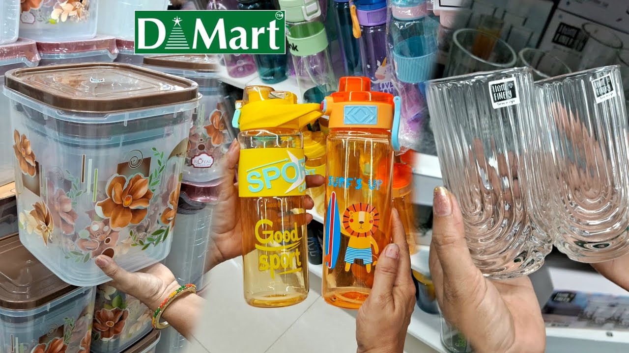D MART all new kitchen products ! 🤩 new price drop / *ONLINE AVAILABLE* | dmart kitchen products