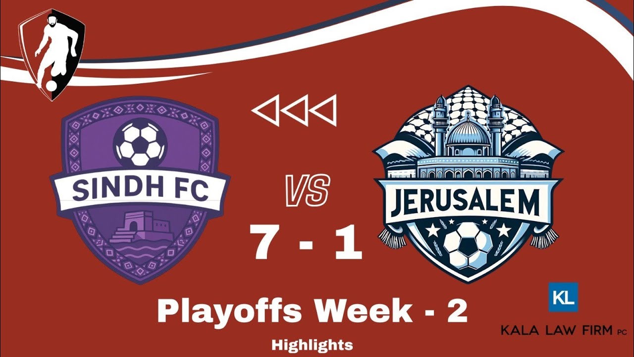 Playoffs Week 2 - Jerusalem vs Sindh