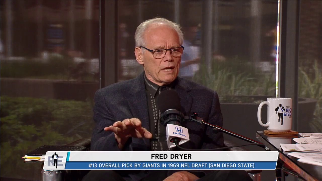 Former NFL Star Fred Dryer on His Welcome to Pro Football Moment | The Rich Eisen Show | 8/15/17