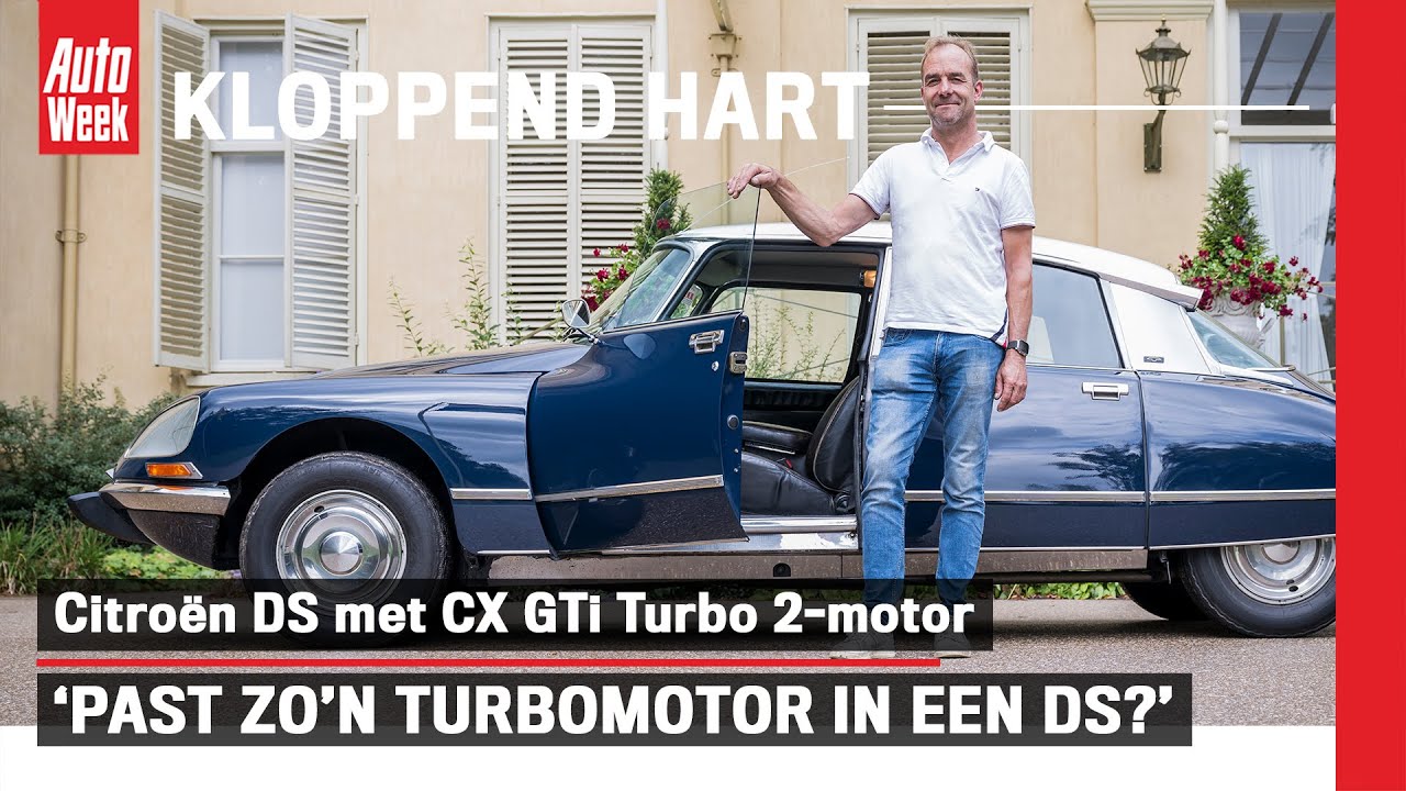 Richard legde de motor uit een Citroën CX GTi Turbo 2 in zijn DS - Kloppend Hart