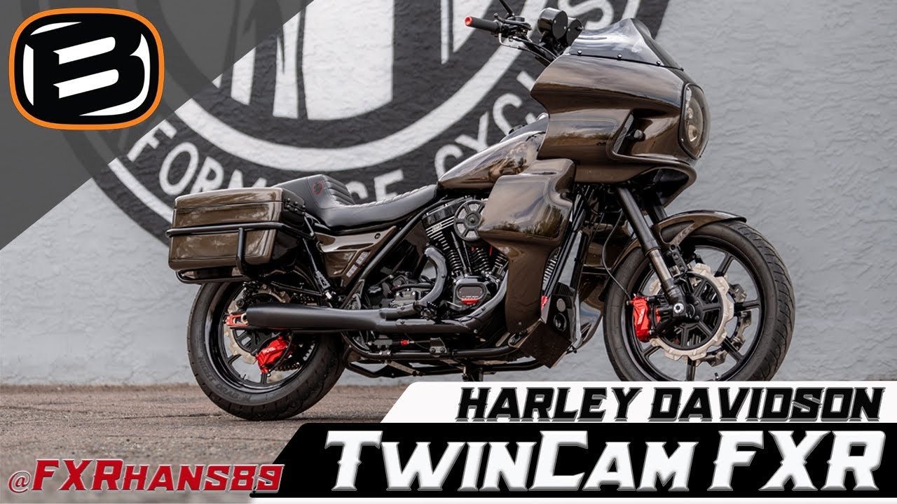 Harley Davidson Twin Cam FXR! @FXRHans89 and Ramjet Racing!