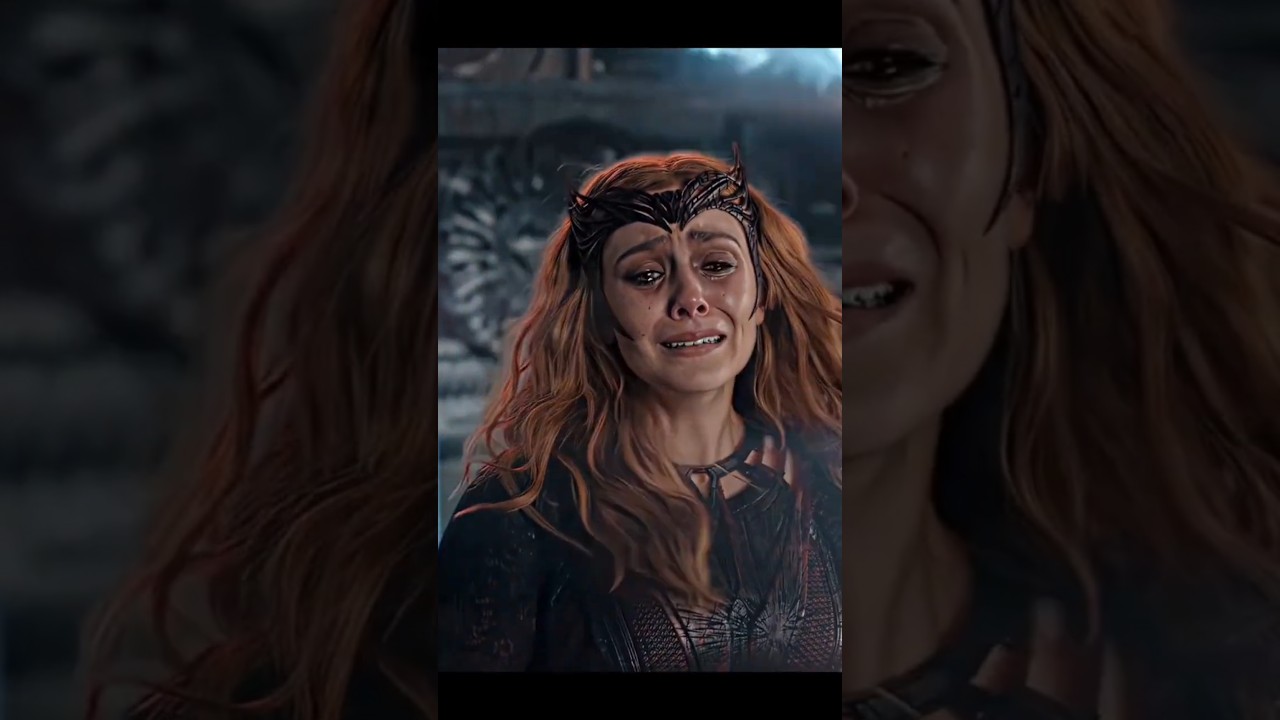 In The End Wanda Was Just A Mother 😭 #wandavision #filmorax #movieclips #cinematicedits #epicmoments