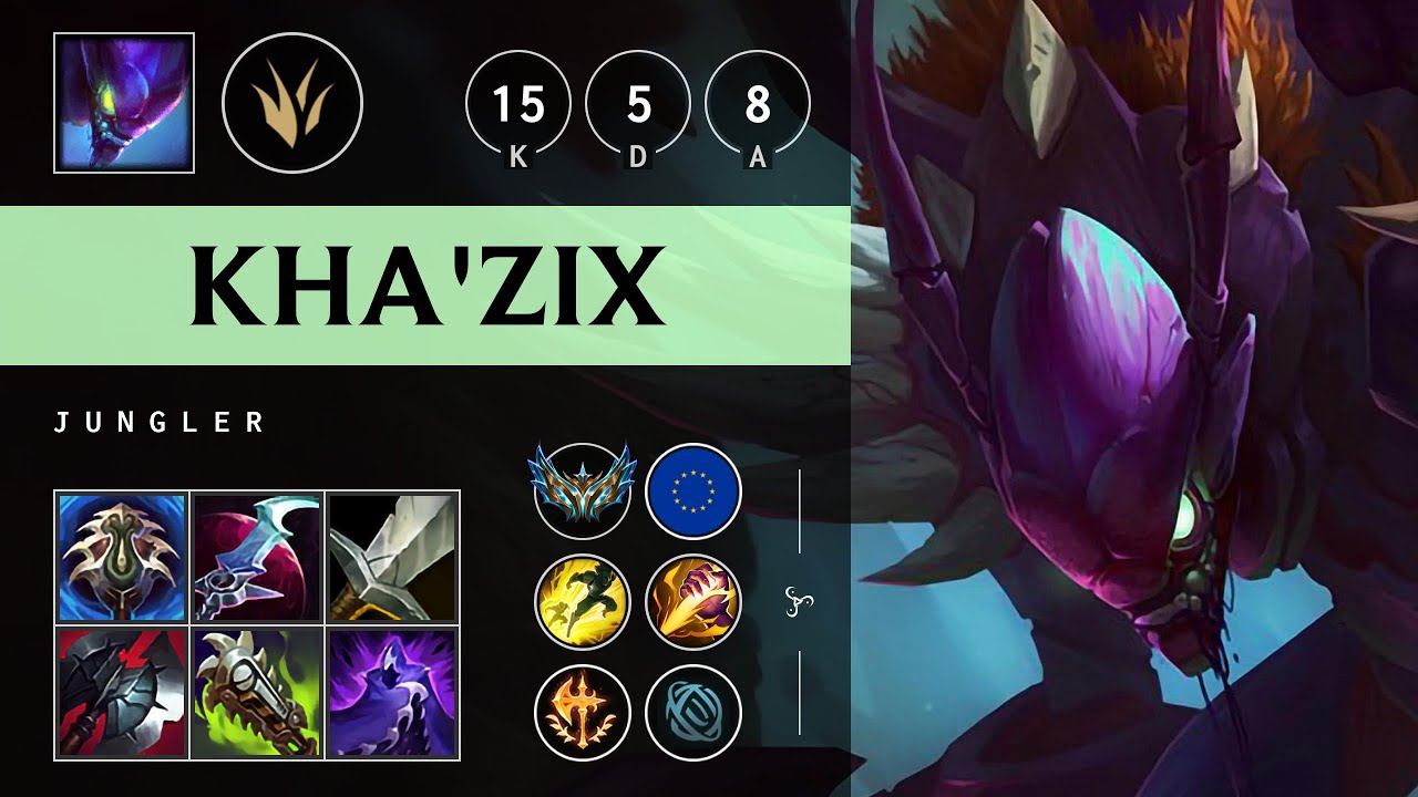 Kha'Zix Jungle vs Viego: Dominating - EUW Challenger Patch 14.18