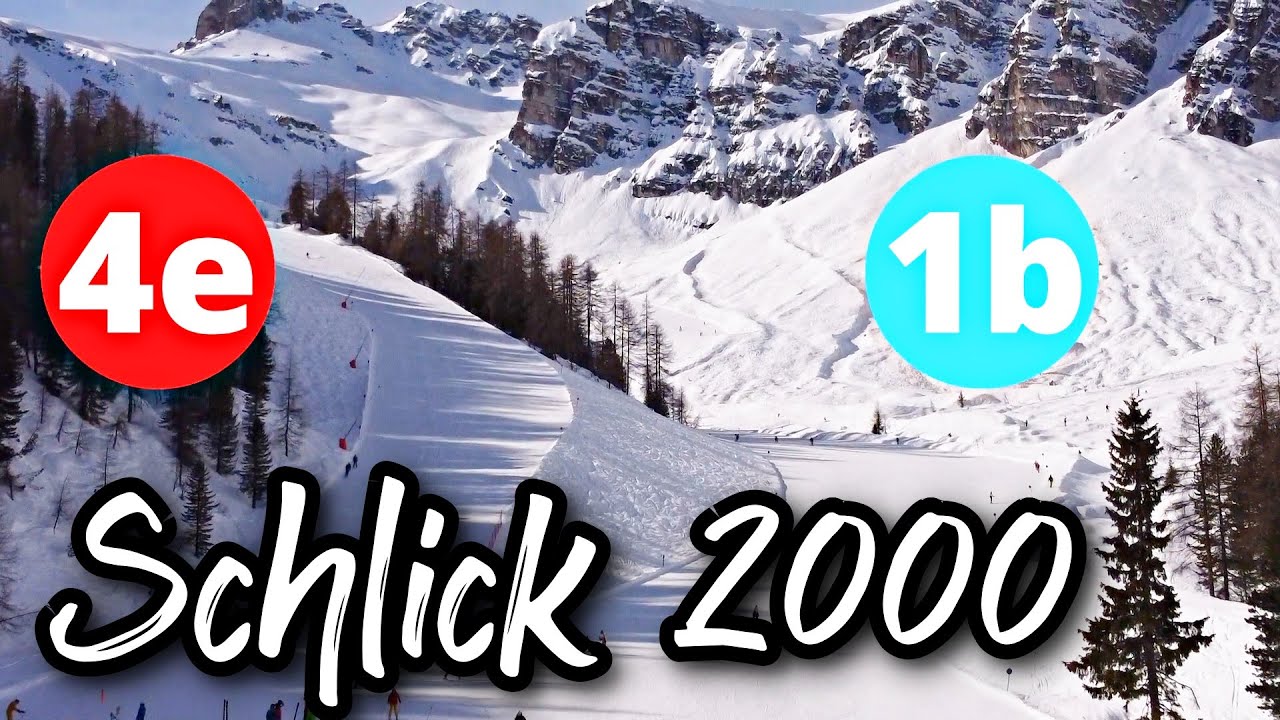 Schlick 2000 - All slopes DRONE SKIMAP