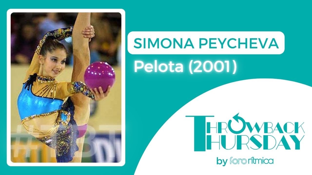 Simona Peycheva - Pelota/Ball World Championships Madrid 2001