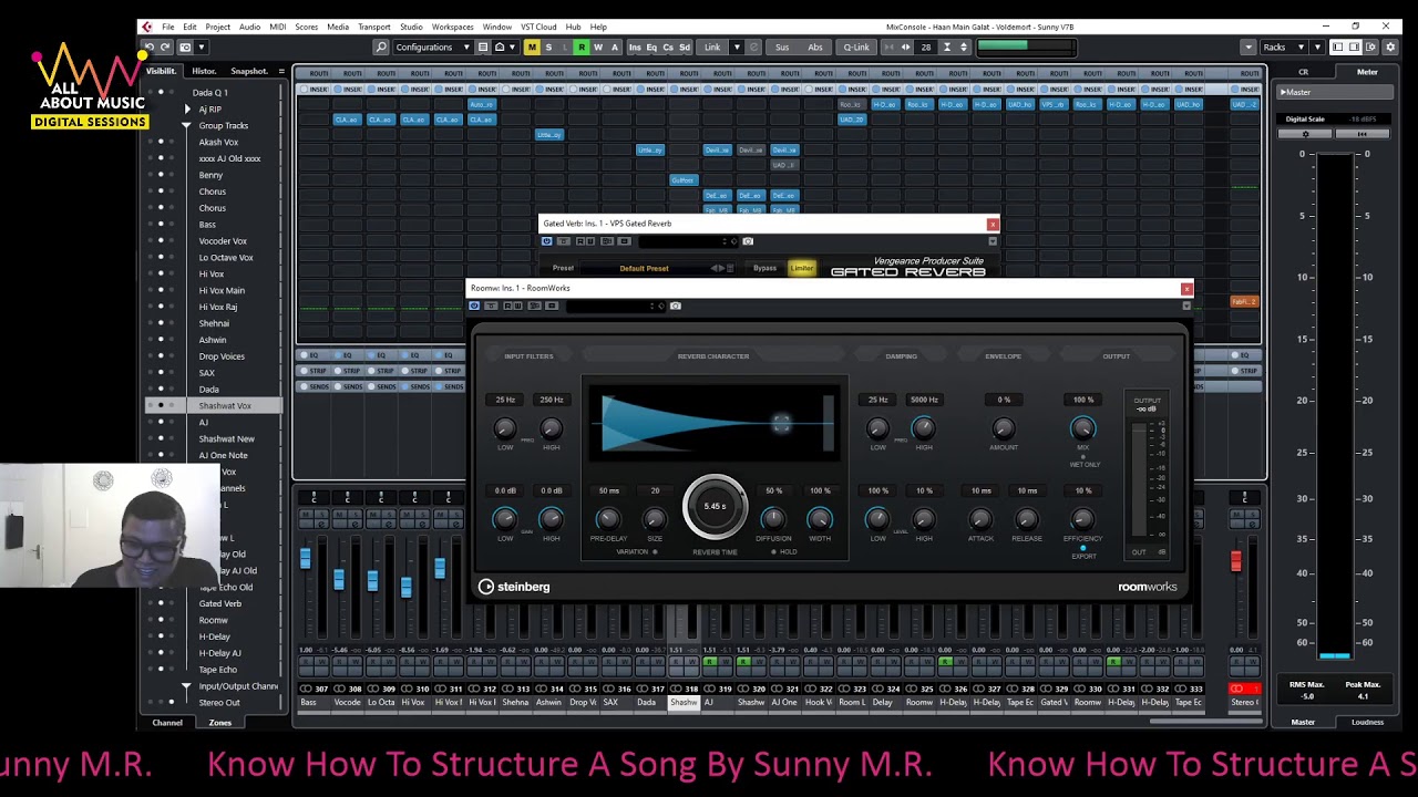 #AAMdigitalsessions - Know How To Structure A Song By - Sunny M.R.