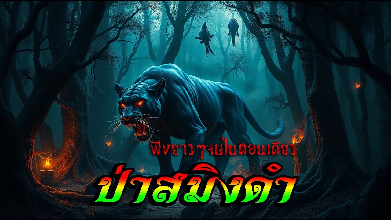 เรื่อง..ป่าสมิงดำ..(ฟังยาวๆจบในตอนเดียว) | ปักษา Story