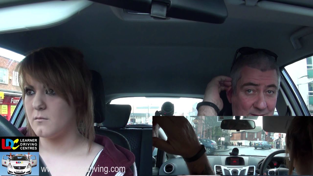 Claire's 18th driving lesson - Preparing for a mock test