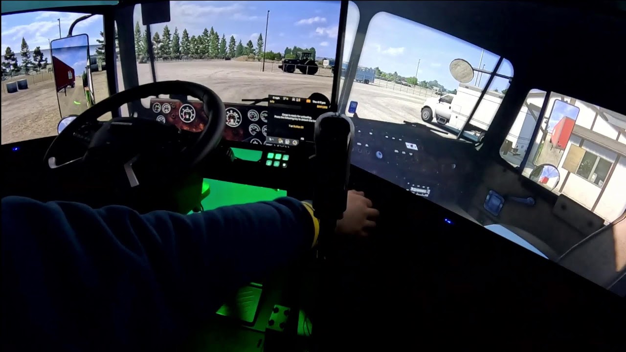 ATS SIM RIG HORI Wheel Mile at a Time DAY14