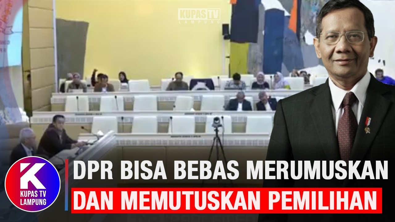 Mahfud MD: DPR Bebas Tentukan Pilkada Digelar Langsung atau Tak Langsung