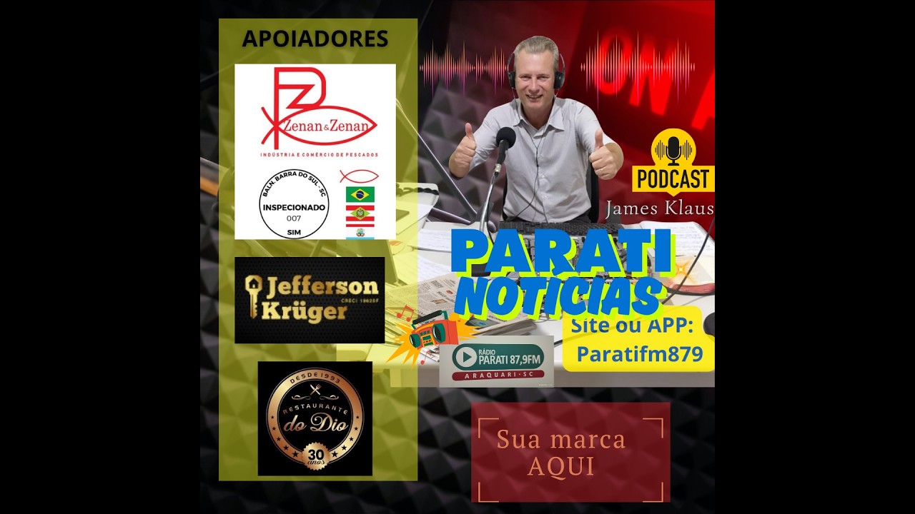 PARATI NOTÍCIAS – 5 fev. | 30 minutos de boa informação #notícias #podcast #jornalismoindependente