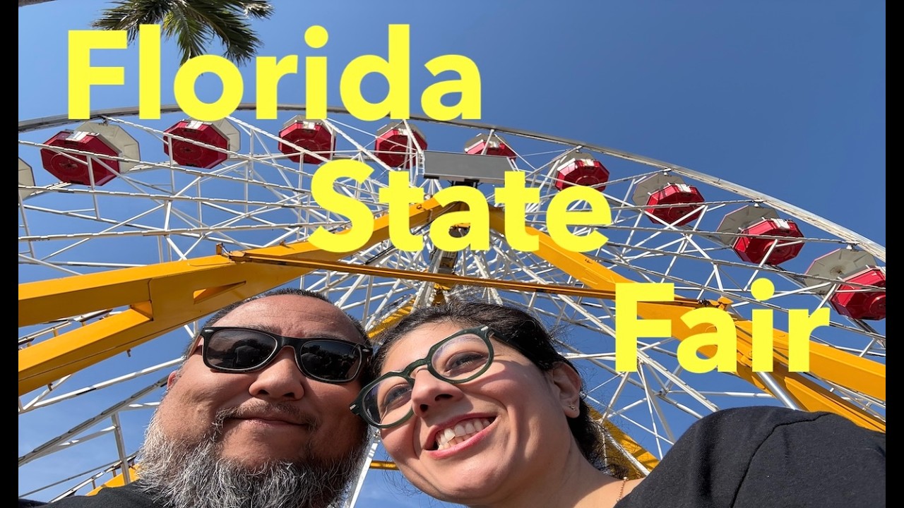 First time at the Florida State Fair!