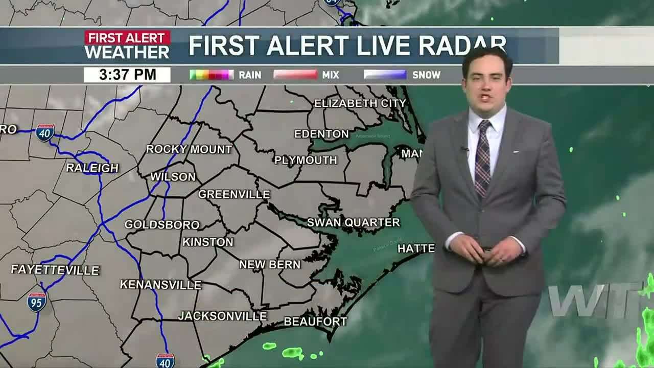 Zach&rsquo;s First Alert Forecast: Heavy Coastal Rain Friday