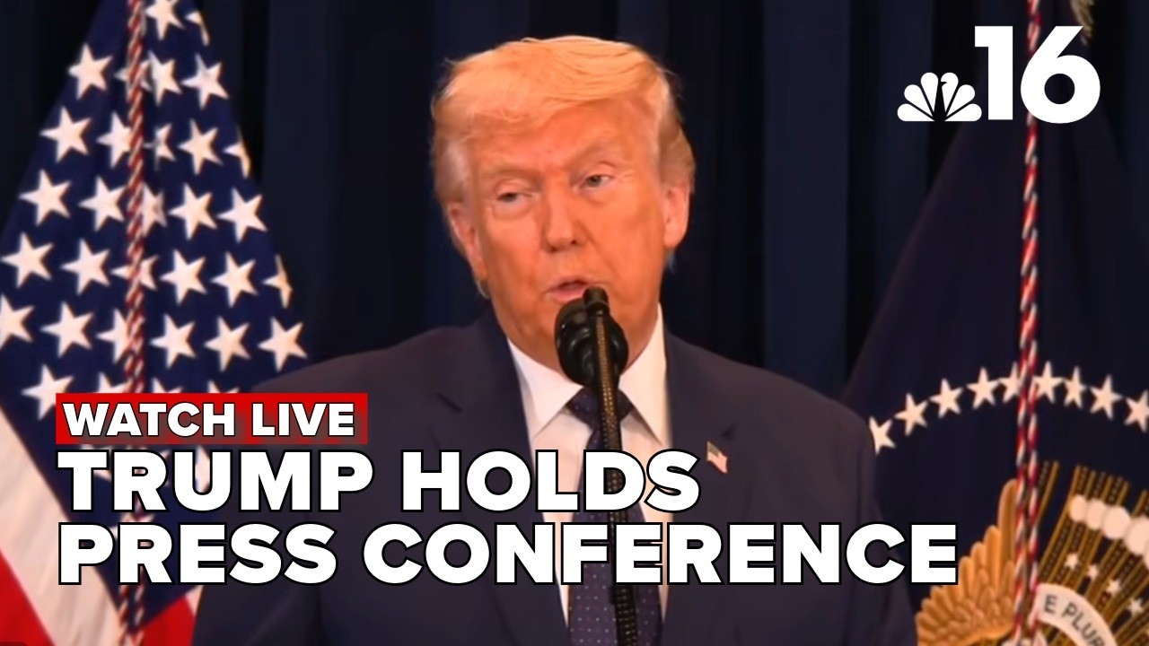 President Trump hints at an end to the war in Iran, 'very complete'