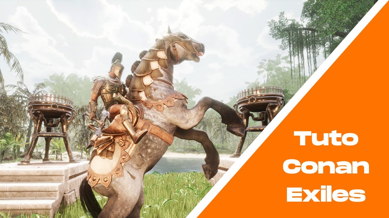 Tuto Conan Exiles - Les chevaux : où les trouver, comment les élever, les sceller et les améliorer ?