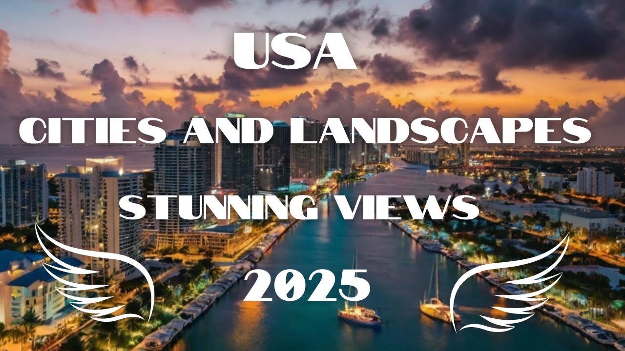 USA Cities and Landscapes: Stunning Views (2025 )#USTravel#USAViews#ExploreUSA
