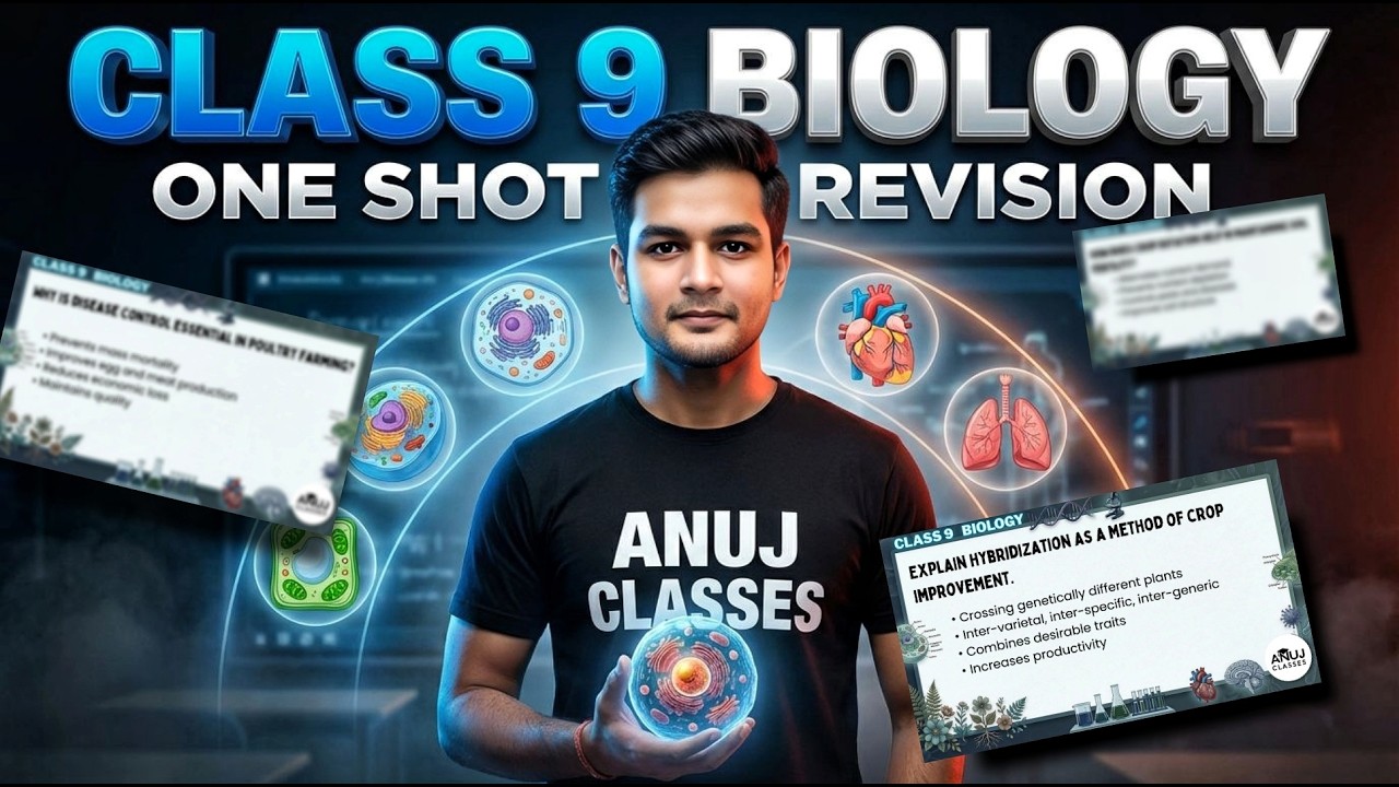 COMPLETE Class 9th BIOLOGY Revision in One Shot! | Full Syllabus Q&A