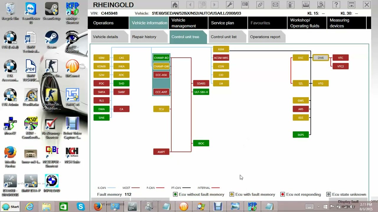 Winkfp Update CAS & DME Module ZUSB No Programming Part 2 2015 08 03 14 00 41
