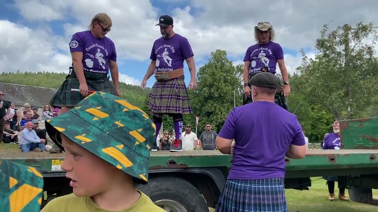 The 2025 Donald Dinnie Day Gathering. Session 2 Dinnie Lifts