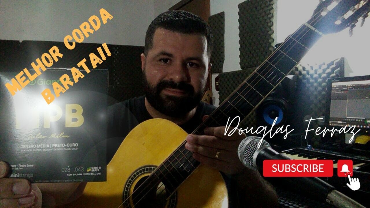 REVIEW l CORDAS DE VIOL&Atilde;O NYLON l GIANNINI MPB