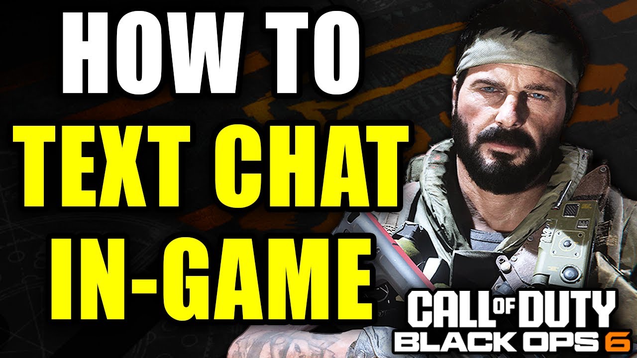 How To Text Chat In-Game On COD Black Ops 6 - Easy Guide