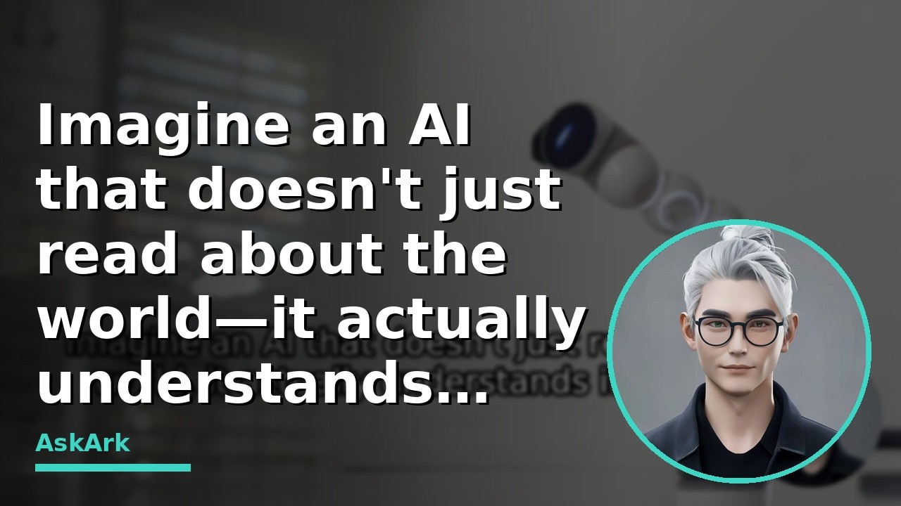 Embodied AI Explained: How Google DeepMind's World Models Work
