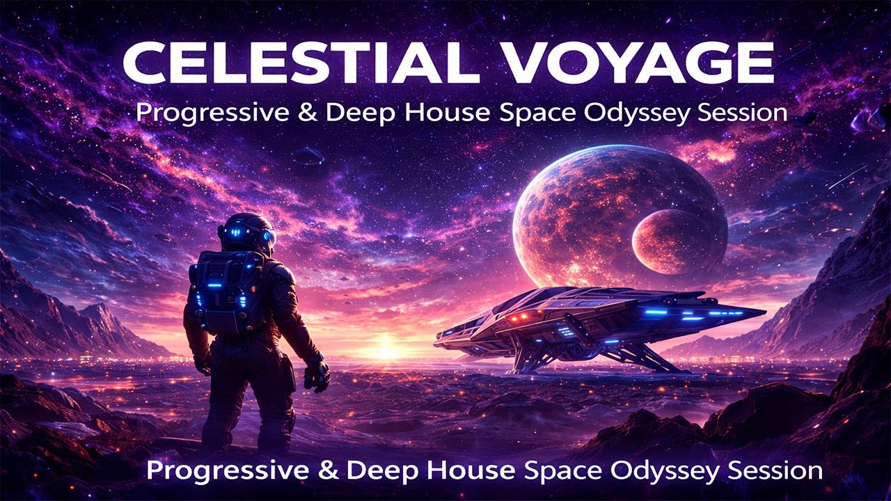 CELESTIAL VOYAGE — Progressive & Deep House Space Odyssey Full Journey Mix