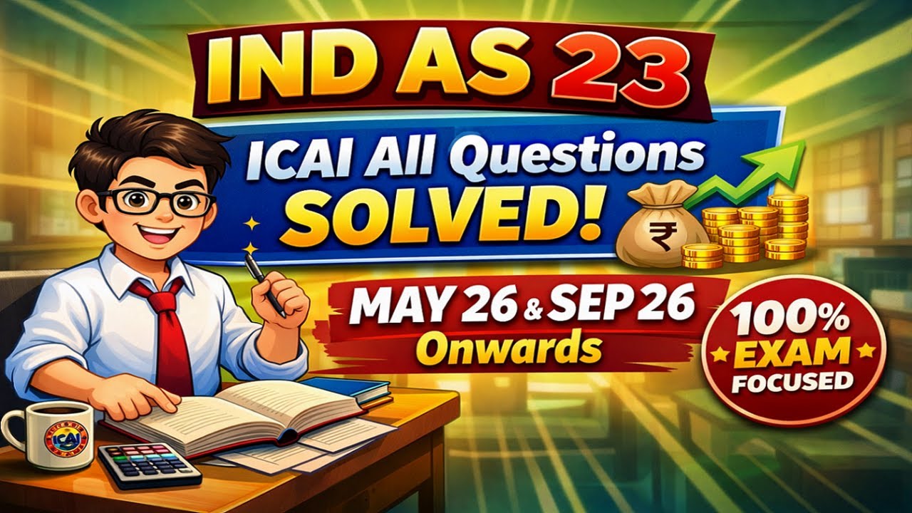 IND AS 23 Borrowing Costs | Complete Concept + Questions | Mayank Narang | CA FINAL