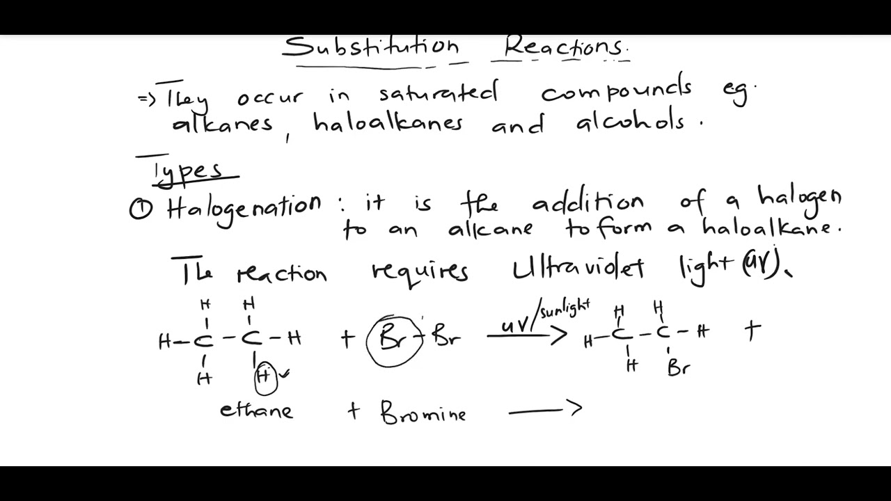 Organic Chemistry|| Introduction to Substitution Reactions 