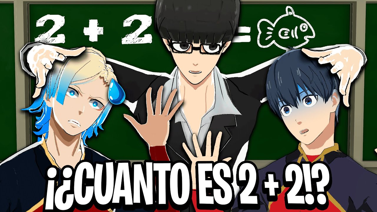 Los EGOISTAS van a la ESCUELA | BLUE LOCK VR