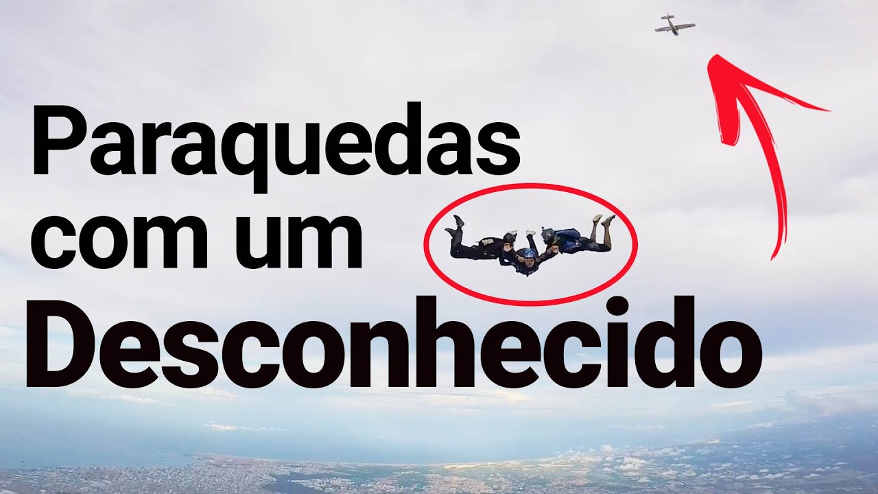👉 Convidando DESCONHECIDOS para Saltar de Paraquedas  | INACREDITÁVEL