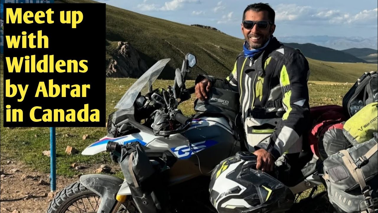 Meet up with Pakistani biker Abrar Hassan in Canada |WildlensbyAbrar |