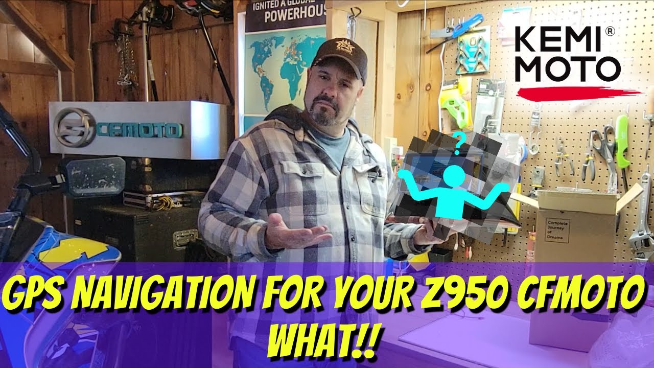CFMOTO Z950 GPS DEVICE HOLDER by KEMIMOTO REVIEW & INSTALL