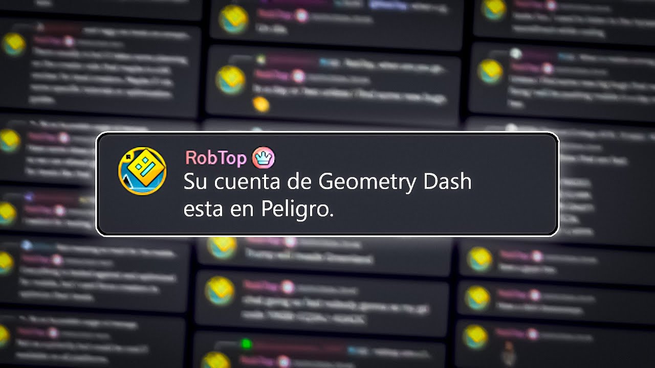 Tu Cuenta Corre Peligro En Geometry Dash...