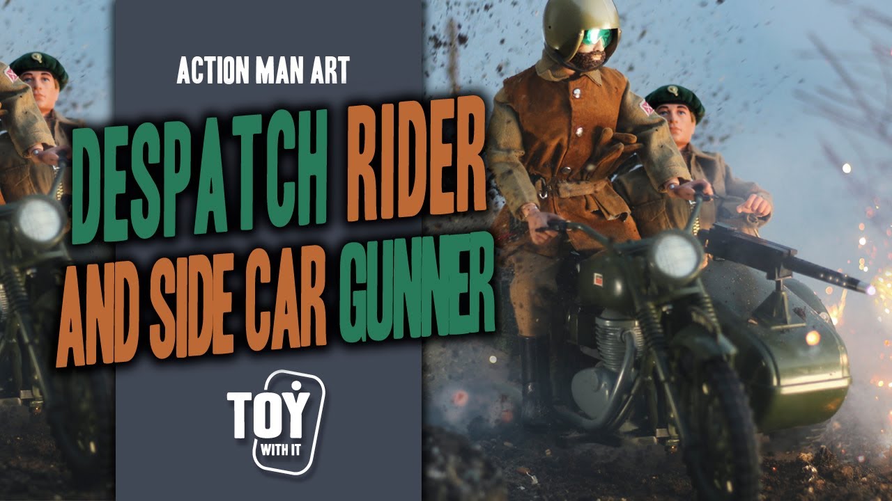 Action Man Despatch Rider and Side Gunner