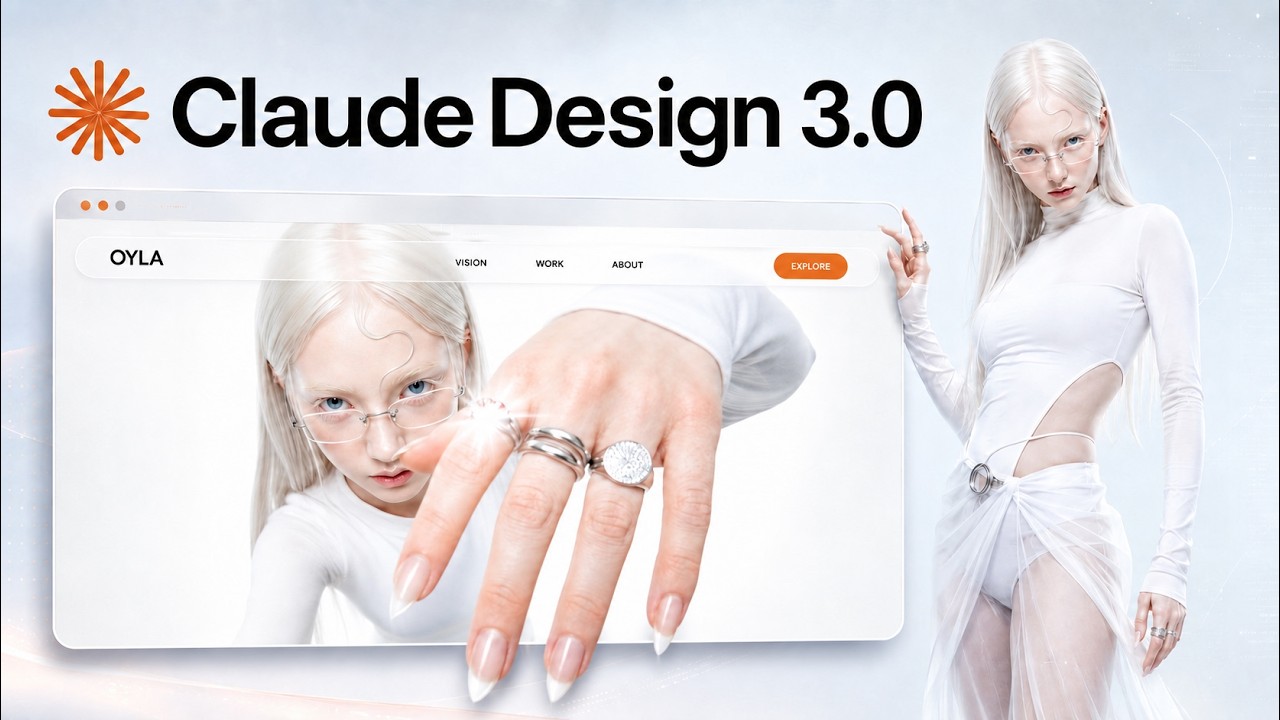 Claude Design 3.0 (3D Scrolling Animations)