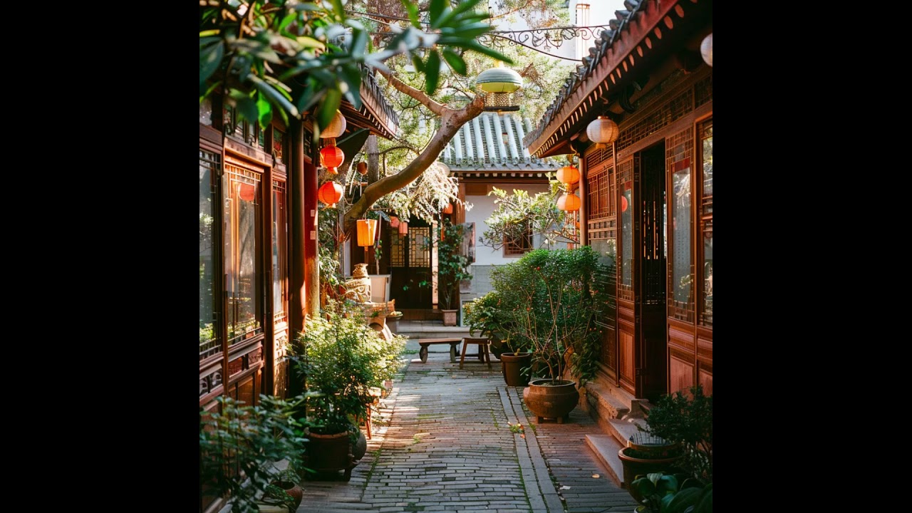 Chinese Courtyard: Chinese Lifestyle Aesthetics | ROFIELTY #furniture #garden #outdoorcushion