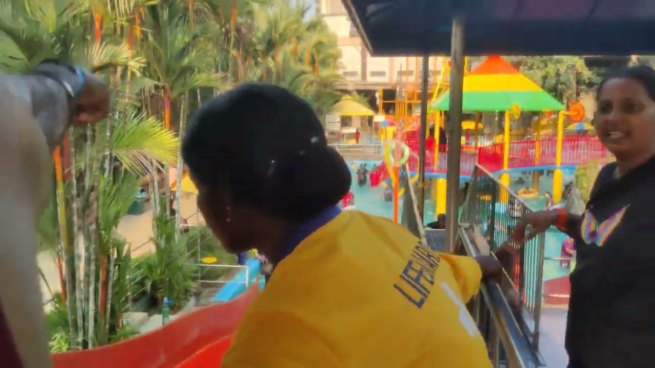 Wonderla Amusement Park kochi// water pool ride//joy enjoyat water Park wonderla