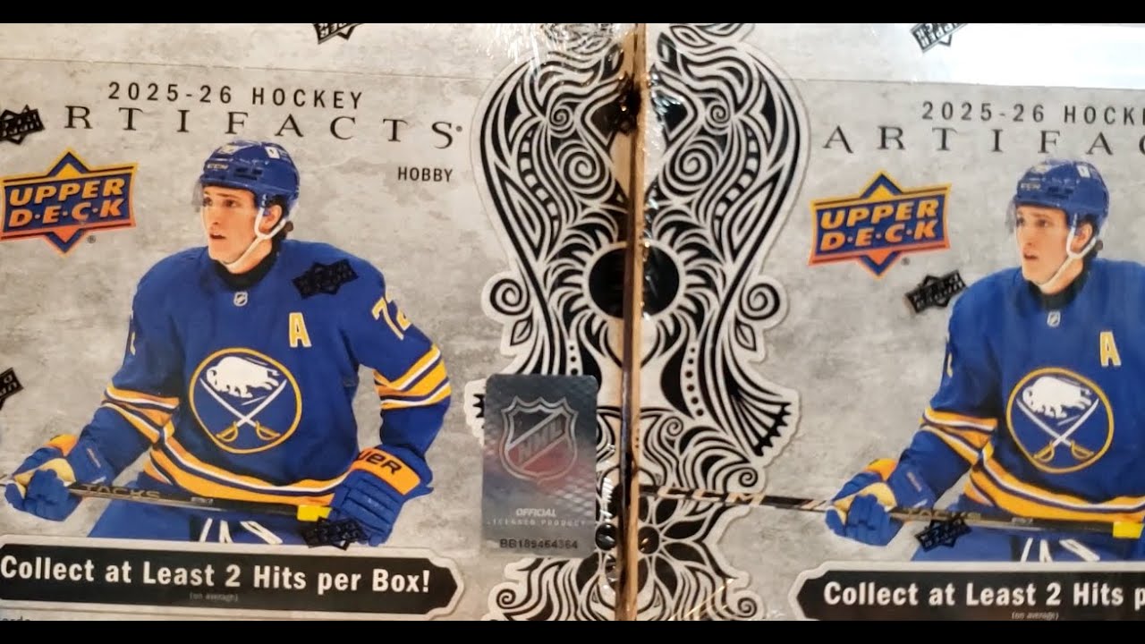 2025-26 Upper Deck Artifacts Hobby - 2 Boxes - MirorBreaks Angry Noise Machine