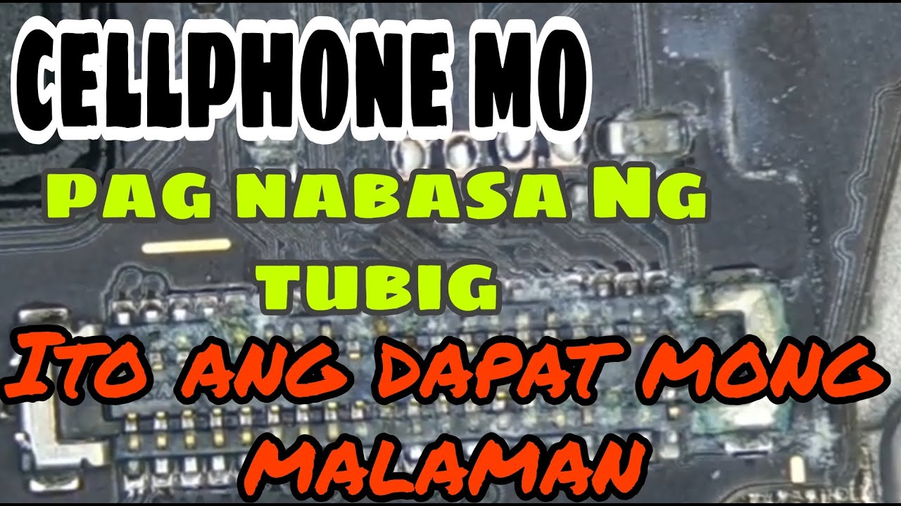 CELLPHONE REPAIR TIPS PAANO GAWIN ANG NABASA NG TUBIG SA TAMANG PARAAN TUTORIAL SOLUTION