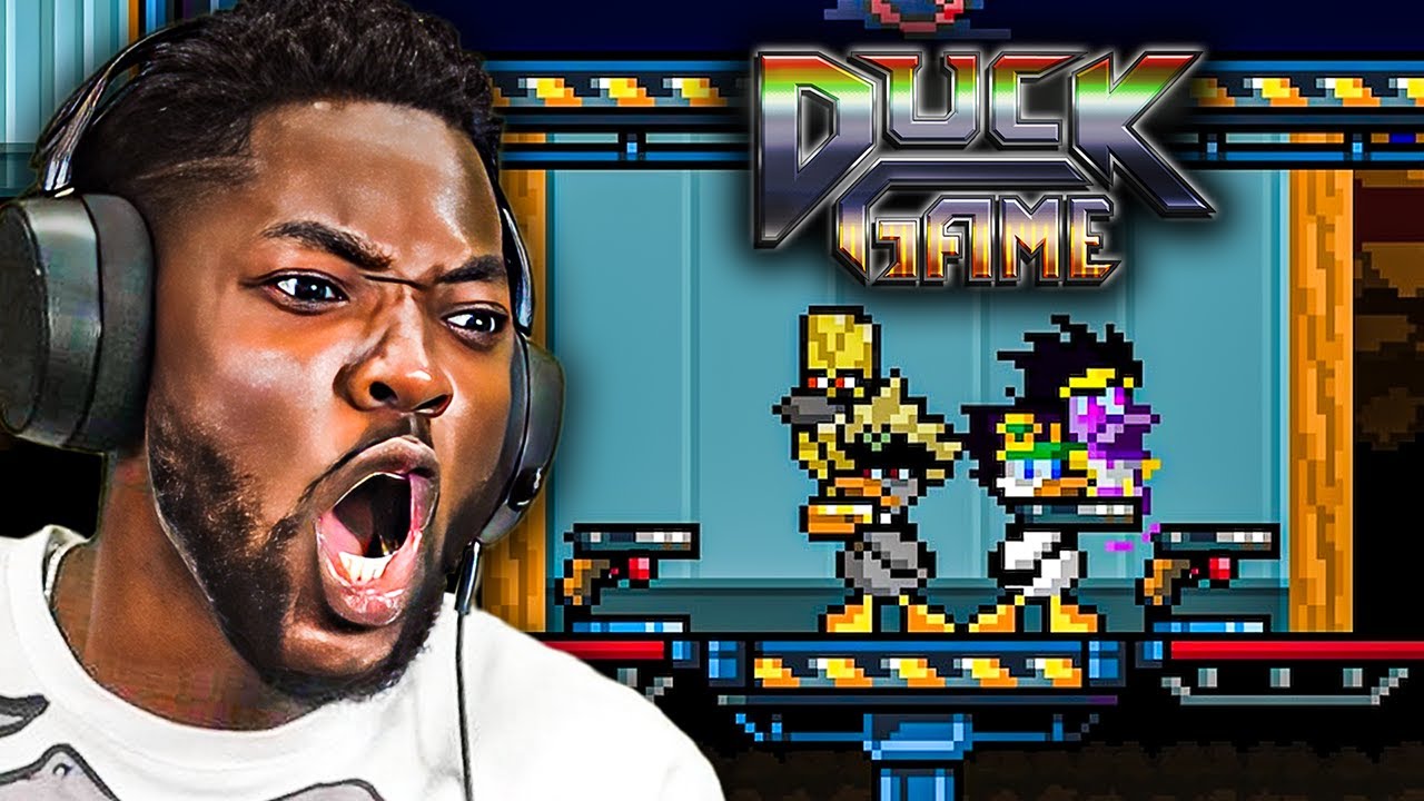 WHY IS EVERYBODY JUMPING?! (Duck Game & Golf With Friends)