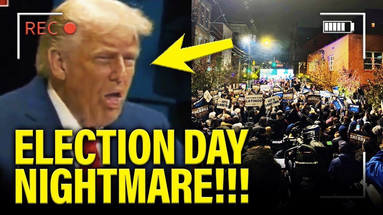 Trump SPIRALS on ELECTION DAY as VOTES ARRIVE